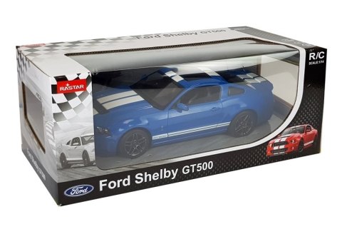 Auto R/C Ford Shelby Rastar 1:14 Niebieski na Pilota Rastar