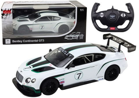 Auto Sportowe RC 1:14 Bentley Continental GT3 Biały Rastar