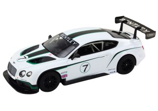 Auto Sportowe RC 1:14 Bentley Continental GT3 Biały Rastar