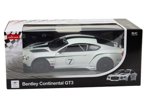 Auto Sportowe RC 1:14 Bentley Continental GT3 Biały Rastar