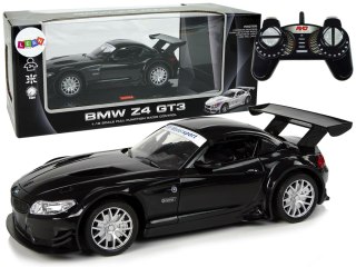 Auto Sportowe R/C 1:18 BMW Z4 GT3 Czarny 2.4 G Światła LEAN Toys