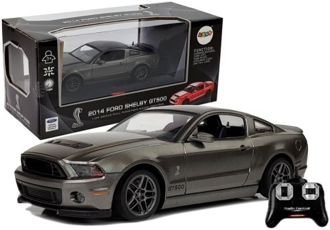 Auto Zdalnie Sterowane Ford Shelby GT500 Srebrny 7.5 km/h 2.4 G LEAN Toys