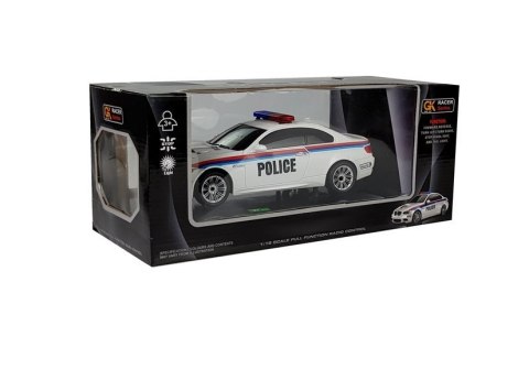 Auto Zdalnie Sterowane Policja 1:18 R/C LEAN Toys