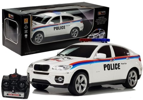 Auto Zdalnie Sterowane Policja Coupe R/C LEAN Toys