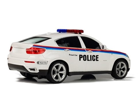 Auto Zdalnie Sterowane Policja Coupe R/C LEAN Toys