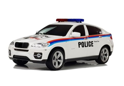 Auto Zdalnie Sterowane Policja Coupe R/C LEAN Toys