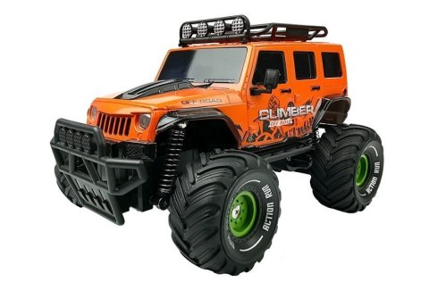 Auto Zdalnie Sterowane R/C Jeep Pomarańczowy 2.4G LEAN Toys