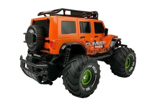 Auto Zdalnie Sterowane R/C Jeep Pomarańczowy 2.4G LEAN Toys