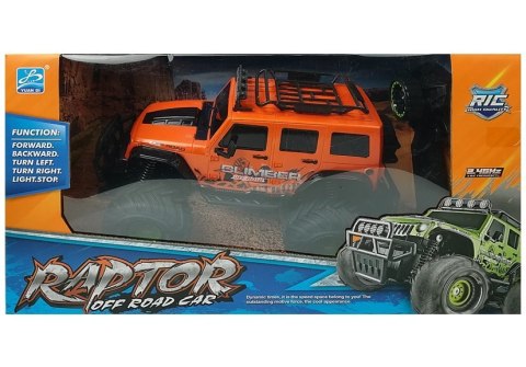 Auto Zdalnie Sterowane R/C Jeep Pomarańczowy 2.4G LEAN Toys