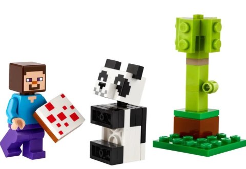 Klocki Minecraft 30672 Steve i mała panda LEGO