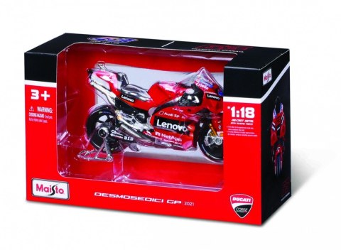 Model GP Racing Ducati 650 Lenovo 1/18 Maisto