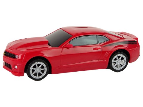 Auto Chevrolet Copo Camaro Napęd Frykcyjny 1:24 Czerwone LEAN Toys