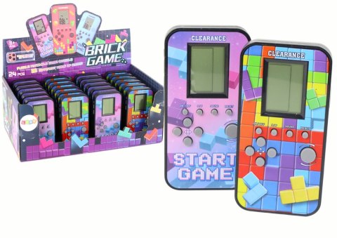 Gra Elektroniczna Logiczna Tetris Telefon 2 Kolory LEAN TOYS