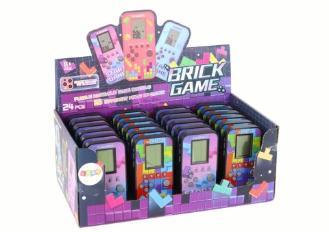 Gra Elektroniczna Logiczna Tetris Telefon 2 Kolory LEAN TOYS