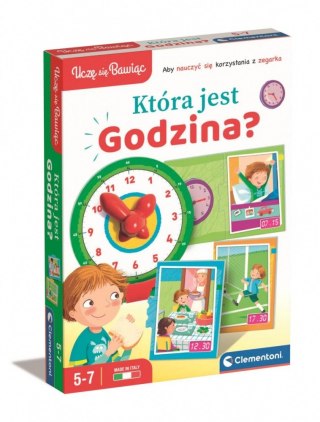 Gra Która jest godzina? Clementoni