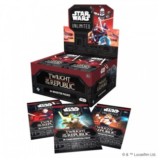 Gra Star Wars: Unlimited - Twilight of the Republic - Booster Box (24) Rebel