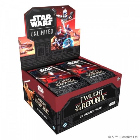 Gra Star Wars: Unlimited - Twilight of the Republic - Booster Box (24) Rebel