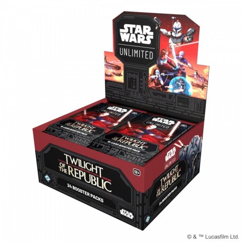 Gra Star Wars: Unlimited - Twilight of the Republic - Booster Box (24) Rebel