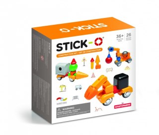 Klocki Stick-o Zestaw konstrukcyjny 26 elementów Magformers