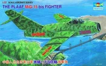 Model plastikowy The PLAAF MiG bis Fighter Trumpeter