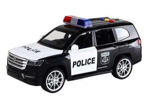 Radiowóz Policyjny Auto Policja Dźwięk Światła Otwierane Drzwi 1:14 LEAN Toys