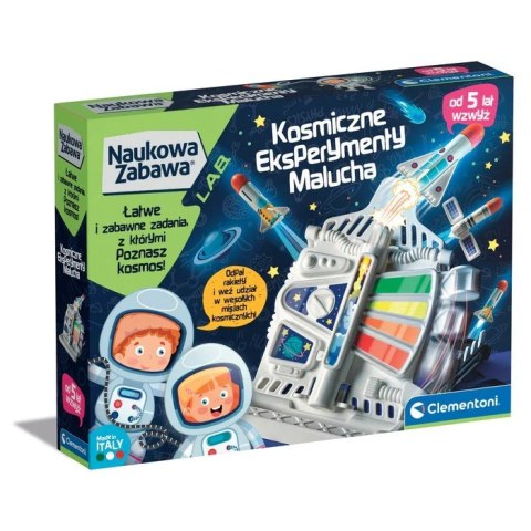 Zestaw naukowy Kosmiczne Eksperymenty Malucha Clementoni