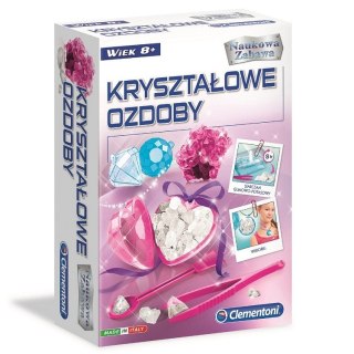 Zestaw naukowy Kryształowe ozdoby Clementoni