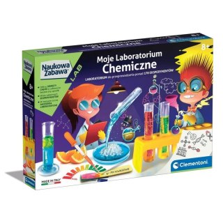 Zestaw naukowy Moje laboratorium chemiczne Clementoni