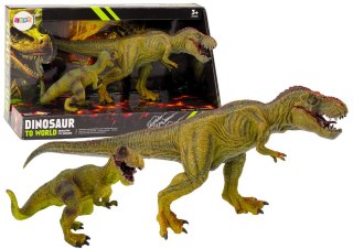 Figurki Dinozaurów Tyranozaur Z Małym Zestaw 2el LEAN Toys