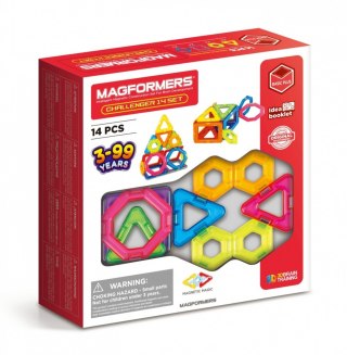 Klocki magnetyczne Challenger 14 elementów Magformers