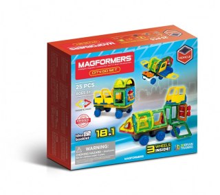 Klocki magnetyczne City Go Set 25 elementów Magformers