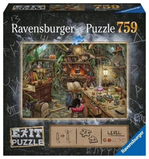 Puzzle EXIT 759 elementów Kuchnia czarownicy Ravensburger Polska