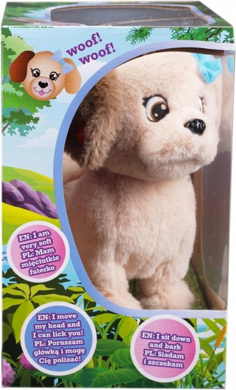 Maskotka interaktywna Puppy Luv Piesek Labrador Meggy Tm Toys