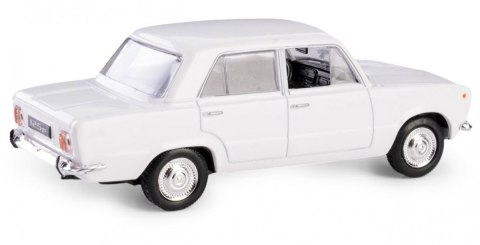 Pojazd PRL FIAT 125P - Biały Daffi