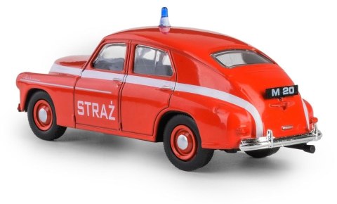 Pojazd PRL Warszawa M-20 Straż Daffi