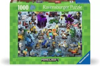 Puzzle 1000 elementów Minecraft Challenge Ravensburger Polska