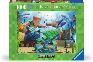 Puzzle 1000 elementów Minecraft Mozaika Ravensburger Polska