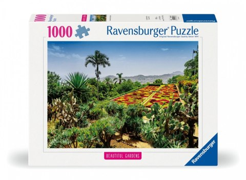 Puzzle 1000 elementów Ogród Botaniczny Madera Portugalia Ravensburger Polska