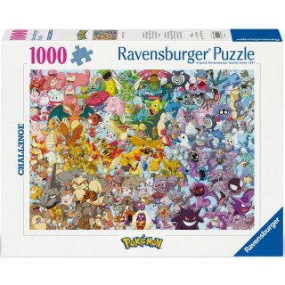 Puzzle 1000 elementów Pokemon Challenge Ravensburger Polska