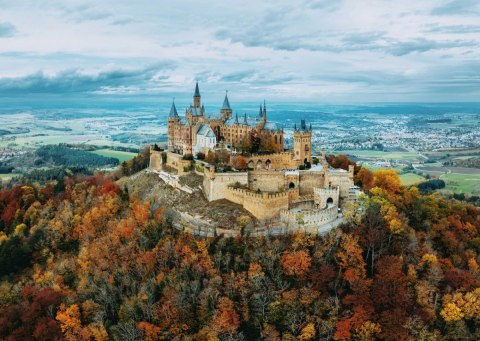 Puzzle 1000 elementów Zamek Hohenzollernów Niemcy Ravensburger Polska