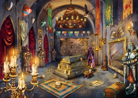 Puzzle 1000 elementów Zamek wampirów Ravensburger Polska