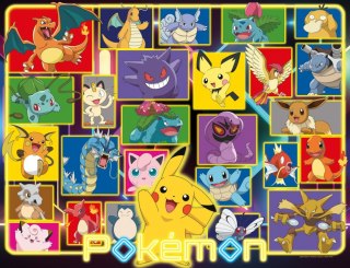 Puzzle 2000 elementów Pokemon Ravensburger Polska