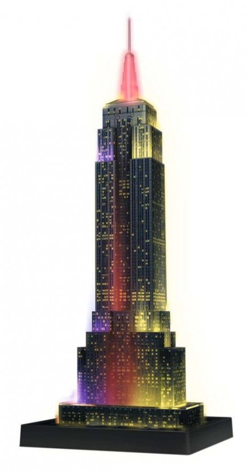 Puzzle 3D Budynki nocą Empire State Building Ravensburger Polska