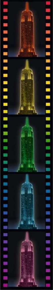 Puzzle 3D Budynki nocą Empire State Building Ravensburger Polska