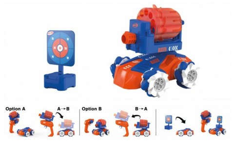 Samochód Nerf Blasting RC 2,4GHz Carrera