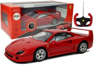 Auto Ferrari F40 Zdalnie Sterowany R/C 1:14 Czerwony 27 Mhz Rastar