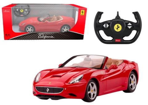 Auto R/C 1:24 Zdalnie Sterowane Sportowe Ferrari California Czerwone Rastar