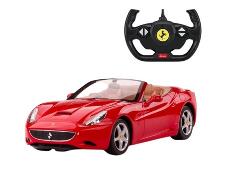 Auto R/C 1:24 Zdalnie Sterowane Sportowe Ferrari California Czerwone Rastar