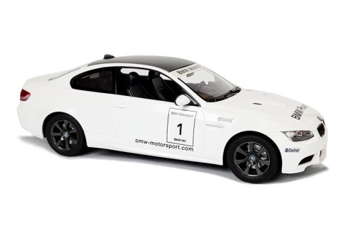 Auto R/C BMW M3 Rastar 1:14 Biały na Pilota Rastar