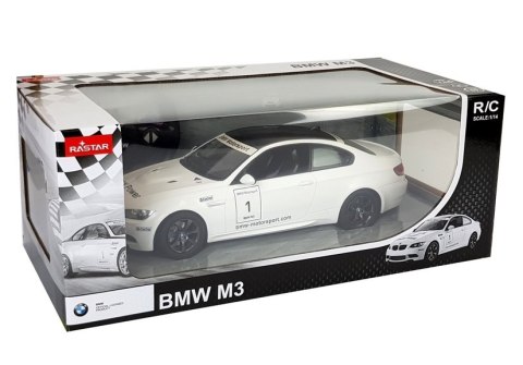 Auto R/C BMW M3 Rastar 1:14 Biały na Pilota Rastar